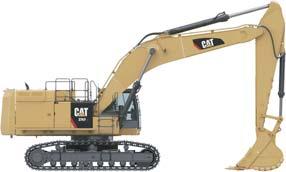 374F L Hydraulic Excavator Specifications Working Ranges All dimensions are approximate.