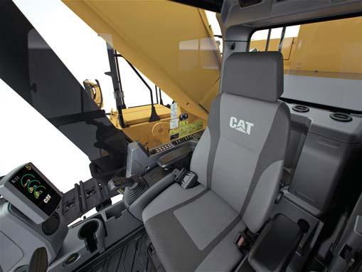 A Safe, Quiet Cab The all-new cab provides you with a safe working environment.