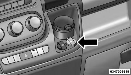 UNDERSTANDING THE FEATURES OF YOUR VEHICLE 117 CAUTION! Before getting out of the vehicle be sure that the switch is in the center position or that the lights are off to avoid draining the battery.