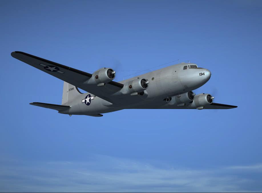 1 FLIGHT REPLICAS DC-4/C-54/Carvair For Lockheed Martin Prepar3D v4 This is a complex simulation.
