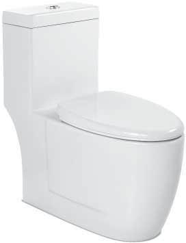 Paris FB1696 Paris toilet White Chrome fi nish for 