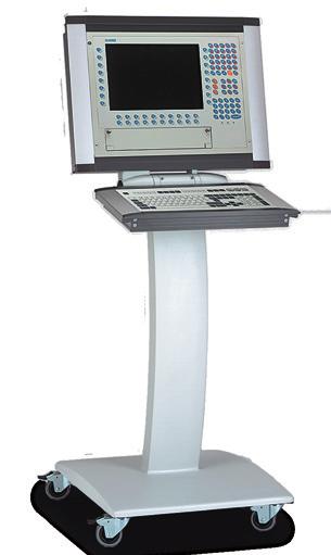 Stand / console version BERNSTEIN CS-3000 Curved tube Your benefits Ergonomically arranged