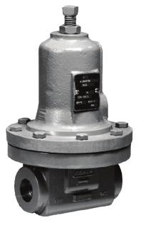98H Series Backpressure/Relief Valves Introduction Relief Set or Differential Pressure Ranges The 98H Series backpressure/relief valves are direct-operated.