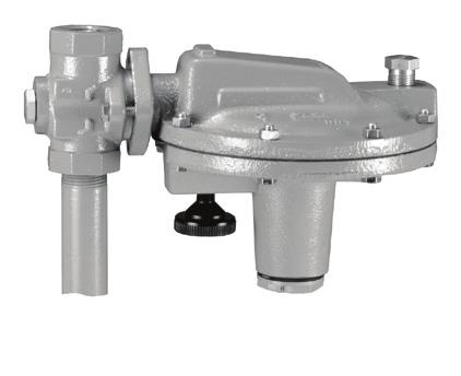 Type Y695 Backpressure/Relief Valve Introduction The Type Y695 backpressure/relief valves are direct-operated and are used to maintain a constant inlet pressure or vessel pressure with the outlet
