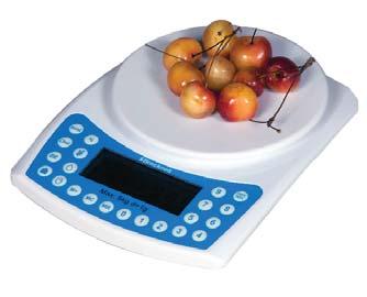 Dietary Scales DS-1 Accuracy 0.1% of full scale Capacity 5000 g Construction ABS plastic injection molded case and platter Power 9 volt battery (included) Display LCD with 15 mm / 0.