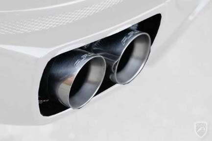 DRIVE A.R.T. SPORT EXHAUST SYSTEMS ES01 X66 50 G A.R.T. SOPRT exhaust system GL500 for A.R.T. rear skirt incl. rear silencer and connection pipes EY01 X66 50, excl. end pipes Delivered with: A.R.T. GL Mammut.