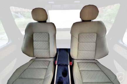 Electrical seat adjustment, seat heatingadditionally available: center console rear in between