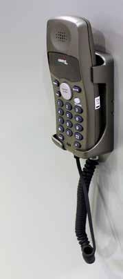 Communication - Aritco 4000 and Aritco 6000 Two way communicaion is mandatory according to EN81-41. Choose from one of the following options or install your own phone.