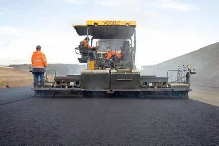 The Screed Options for SUPER 1800-2 L AB 600 Pave Widths Infinitely variable range