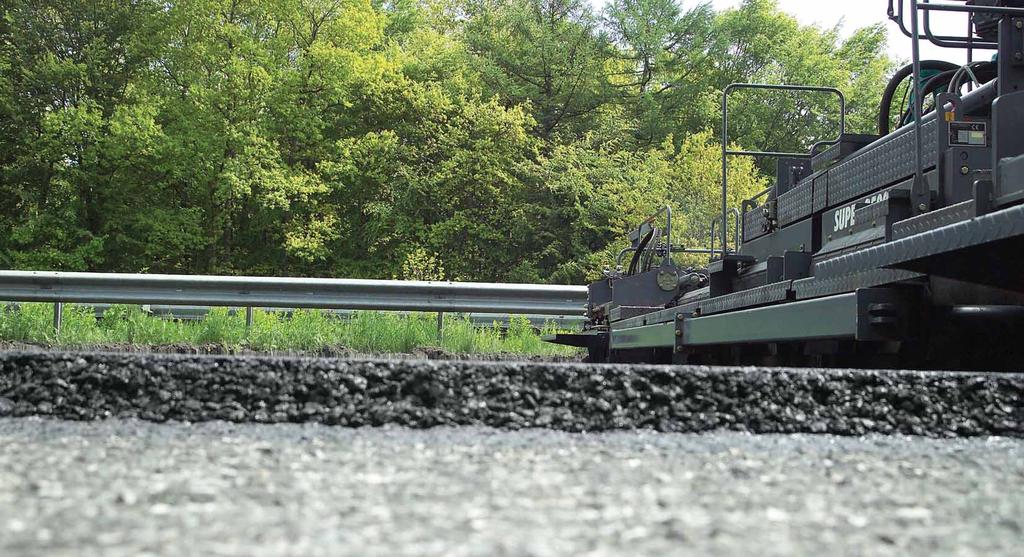 VÖGELE Screeds Because Building Roads Requires Accuracy Modern road construction makes higher and higher demands on an asphalt paver s performance and cost-effectiveness.