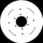 (71mm long) Disc to Rim Lug 1729 Wheel Rim 550 x 16-750 X