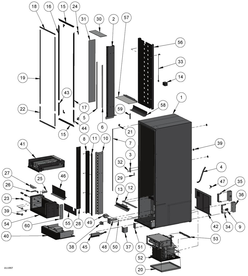 CABINET ASSEMBLY (CF) 12 3513 - FF