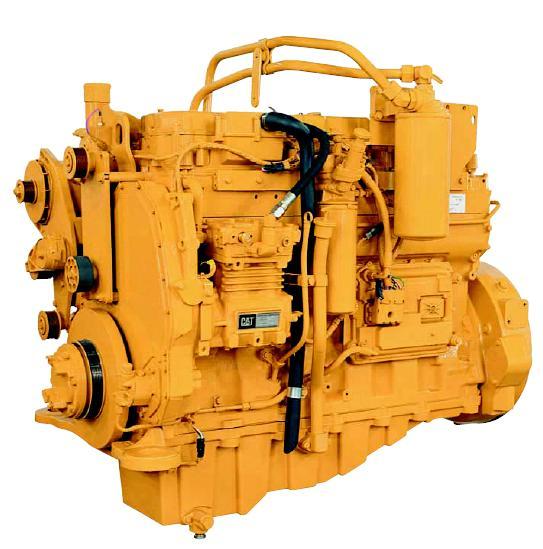 Engine Cat 3176 Engine. The innovative Cat 3176 diesel engine delivers large engine performance from a compact engine design. The six-cylinder engine is turbocharged and air-to-air after cooled.