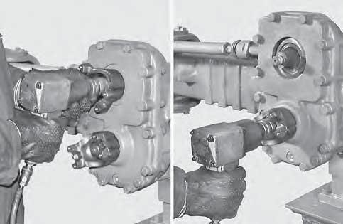 reduction gear with Mechanic flanges;