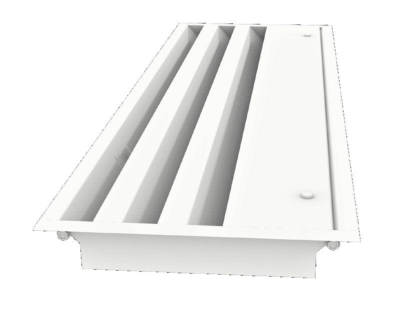 LOUVER FACE LINEARS The Series LFL are designed for continuous length applications where the clean lines of a louver face diffuser are desirable.