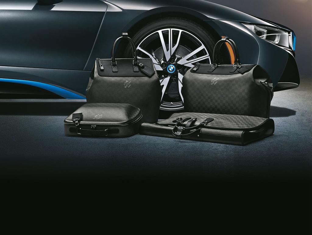 BMW i8 LUGGAGE BY LOUIS VUITTON.