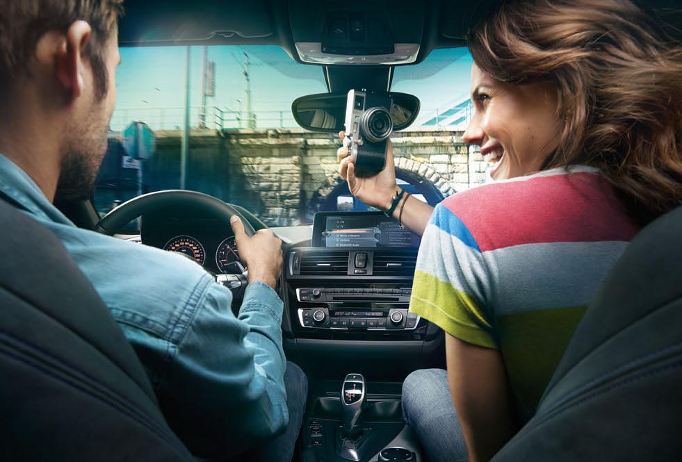 PLEASURE IS ON THE INSIDE AND OUTSIDE. The BMW 1 Series for pleasure you can see, touch and hear.