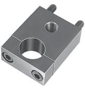The cylinder clamping area is concentric to the OD of the various cylinders to avoid distortion of the cylinder walls which may cause damage to the piston.