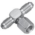 3/8 Tube 61042 Straight Thread 3/4-16 x 1/2 Tube 61032 Male Run Tees 7/16-20 x 1/4 Tube 61061 Male Run Tees 9/16-18 x 3/8 Tube Flareless Fittings These fittings are the most common types needed to