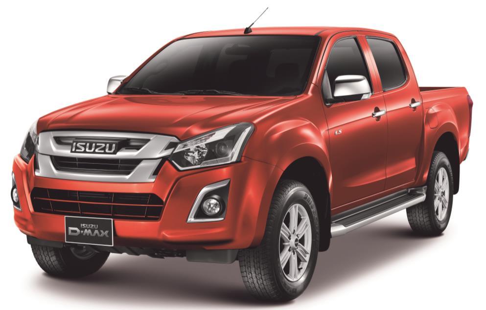New Active Safety Features In addition, the Isuzu D-MAX has Active Safety features: Electronic Stability Control (ESC) incorporating