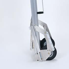 Compact and portable, it lifts up to 200 lbs (91 kg) to a height of 5 ft 7 in (1.