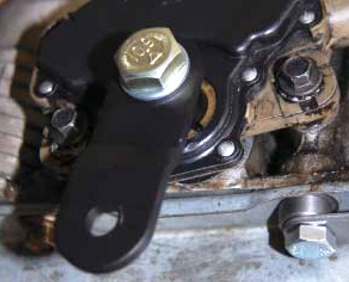 Replace the oil pan gasket with a new gasket.