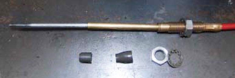 in the same orientation as found before removal. Align the sensor to the neutral position before tightening the two 8 mm bolts. (Figure 12) 12.