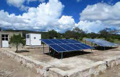 The Eole Water's mission is to provide these isolated communities with drinking water. An atmospheric water generator (AWG) is a device that extracts water from humid ambient air.