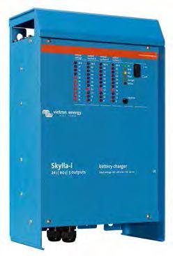 Skylla-i Battery Charger 24V Skylla-i Li-Ion ready battery charger 24V Li-Ion ready Skylla-i (1+1): two outputs to charge 2 battery banks The Skylla-i (1+1) features 2 isolated outputs.