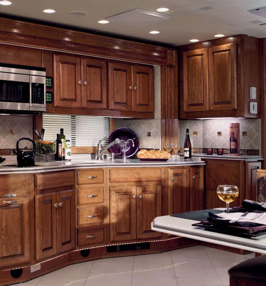 KITCHEN 45PBQ I STAINED CHERRY I COPPER CANYON WHY SETTLE FOR LESS? In your everyday life you wouldn t dream of settling. So why should life on the road be any different?