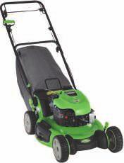 featuring engines 21" Insight Sens-a-Speed Mower w/electric Start 190cc 675 Series 6.75 gross torque Briggs & Stratton engine with electric start.