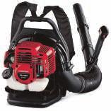 Gas Blower/Mulching Vac 31cc, 2-cycle engine with variable speed settings. Produces up to 205 mph air velocity.