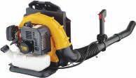 SKU 719366 Gas Blower/Vac 31cc, 2-cycle gas blower/vacuum. Produces up to 165 mph air velocity.