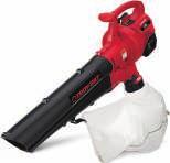 SKU 719374 Gas Blower/Mulching Vac 25cc, 2-cycle engine. Produces up to 200 mph air velocity.