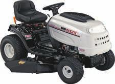 Dual HydroGear EZT transmission with electric power take off. Rear engine frame with pivoting steel front axle. High back seat. 11" front and 18" rear wheels. 42" 3-N-1 deck with deck wash.