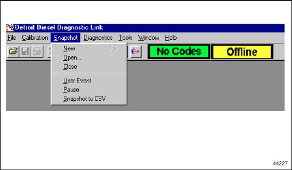 DDDL/SNAPSHOTS 9. If you want to accept the suggested name for the file click once with the left mouse button on the Save option box.