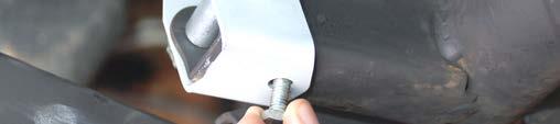Install the stock shock with the factory bolt in the
