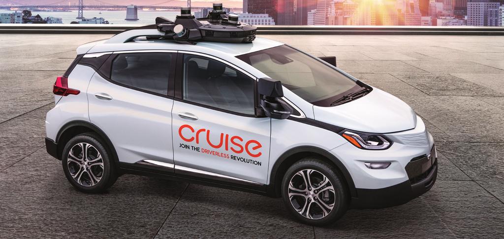 MEET THE CRUISE AV: OUR ZERO EMISSION SELF-DRIVING VEHICLE You might think it looks like any other vehicle, but the Cruise AV was built from the start to operate safely on its own, with no driver.