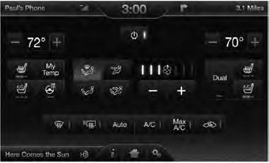 MyFord Touch (If Equipped) To run a report by voice command, press the voice E142599 button on the steering wheel and, when prompted, say "Vehicle health report".