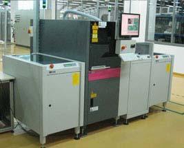 Lasersko označevanje tiskanih vezij S strojem ASYS ALS03 lasersko označujemo tiskana vezja v obliki 1D ali 2D kode.