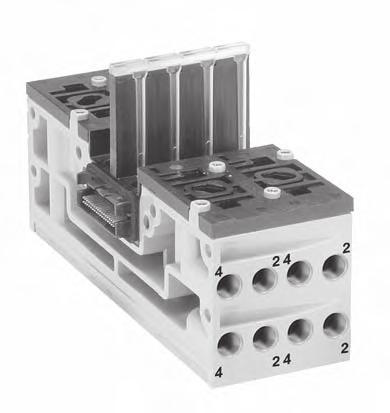 atalog 0600P- Ordering Information Series Valves Series Plug-in anifolds ach manifold holds Valves.