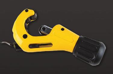 TUBING CUTTER W/ DEBURRING TOOL Cuts 1/8 to 1-3/8 diameter tubing Smooth adjustment operation