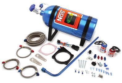 100, 125 & 150 RWHP (Rear Wheel Horse Power) New plate outlet design to maximize distribution Includes an NOS Blue 10 lb.