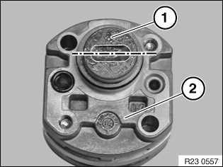 shaft. 27. Install oil pump to electric motor drive shaft; a clicking noise should be heard when the coupling element snaps into motor drive shaft. 28.