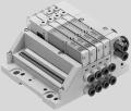 configurable push-in connectors Modular system offering a range of configuration options Freely extendable system with individual sub-bases and modular tie rods Up to 32 solenoid coils