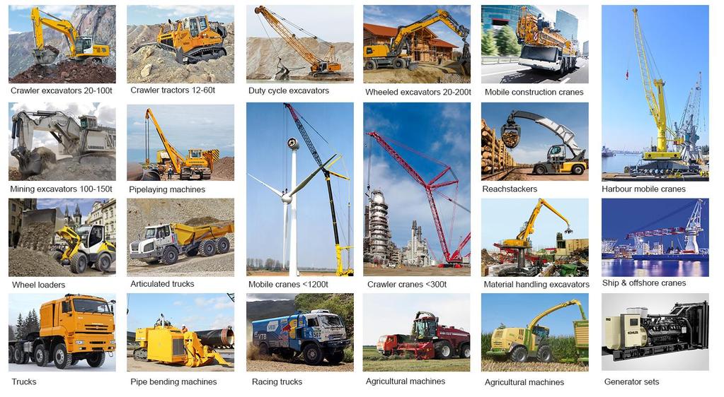 Applications with Liebherr Diesel / Gas Engines 2