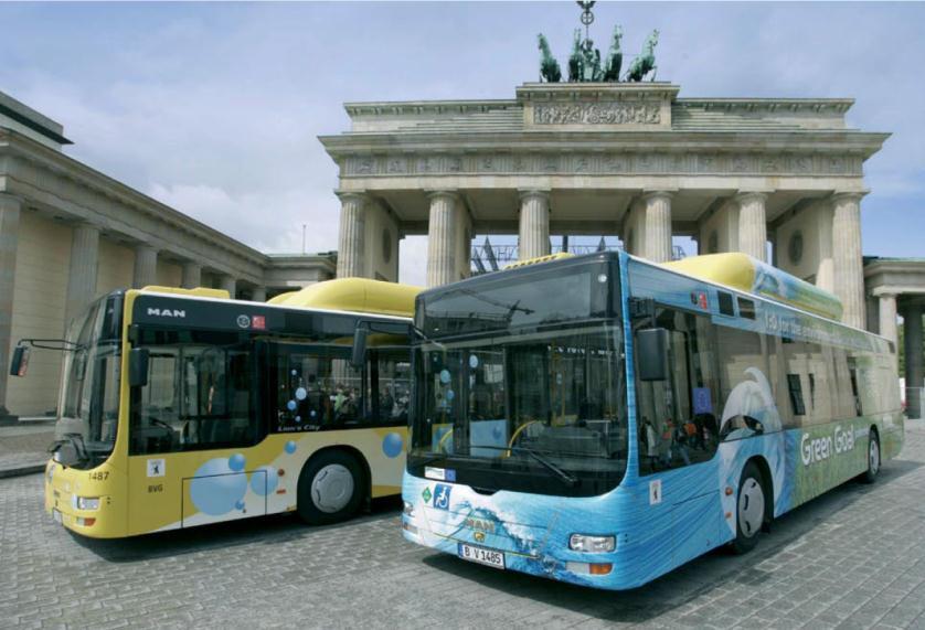 Hydrogen Busses - MAN Hydrogen ICE busses - 14 busses tested in Berlin - low reliability - cost and