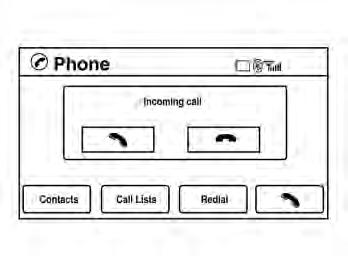 Redial : Dial the last outgoing call from the vehicle. : Input the phone number manually using a keypad displayed on the screen.