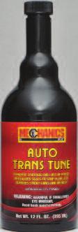 ENGINE ADDITIVES AND FLUIDS Octane Booster Increases engine performance and maximizes horsepower.