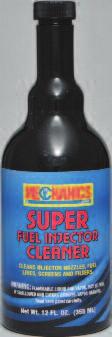 Restores lost horsepower. Can be used with all gasoline. 51310MB, 12 fl. oz. Super Fuel Injector Cleaner Concentrated formula.